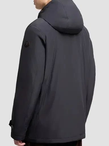 Moncler Men's Evrine Parka Jacket - Navy Blue | Thumbnail 3 Moncler Men's Evrine Parka Jacket - Navy Blue | Thumbnail 3