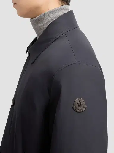 Moncler Men's Evrine Parka Jacket - Navy Blue | Thumbnail 4 Moncler Men's Evrine Parka Jacket - Navy Blue | Thumbnail 4