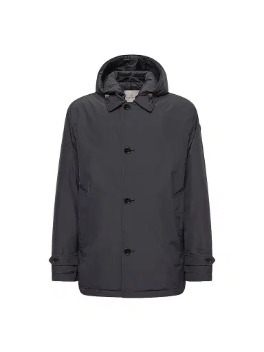 Moncler Men's Evrine Parka Jacket - Navy Blue | Thumbnail 1 Moncler Men's Evrine Parka Jacket - Navy Blue | Thumbnail 1