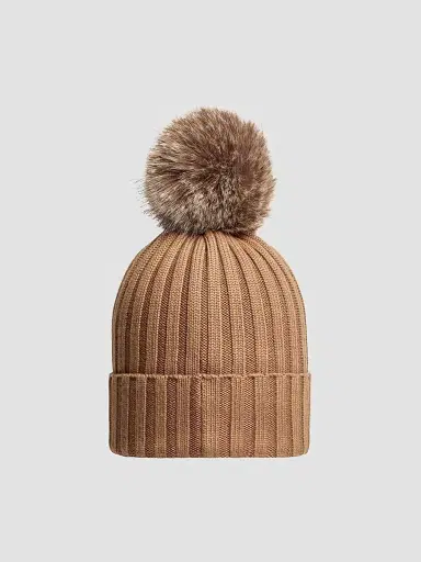 Moncler Women's Beanie Hat in Wool | Thumbnail 2 Moncler Women's Beanie Hat in Wool | Thumbnail 2