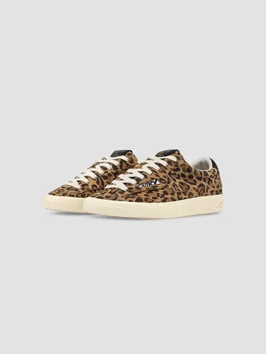 Autry Women's Windscape Leopard-Print Suede Low-Top Sneakers | Thumbnail 2 Autry Women's Windscape Leopard-Print Suede Low-Top Sneakers | Thumbnail 2