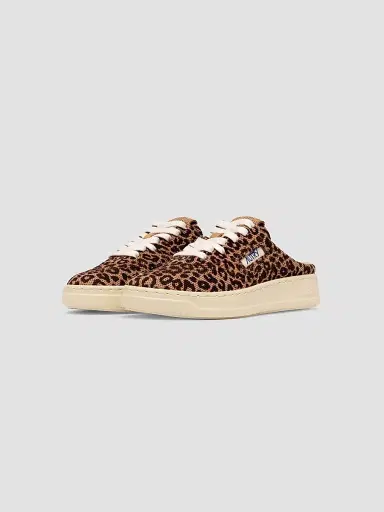 Autry Women's Leopard-Print Lace-Up Mule Sneakers - Leoprint | Thumbnail 2 Autry Women's Leopard-Print Lace-Up Mule Sneakers - Leoprint | Thumbnail 2