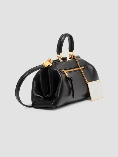 Dolce & Gabbana Women's Nonna Leather Satchel - Nero | Thumbnail 3 Dolce & Gabbana Women's Nonna Leather Satchel - Nero | Thumbnail 3