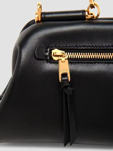 Dolce & Gabbana Women's Nonna Leather Satchel - Nero | Thumbnail 4 Dolce & Gabbana Women's Nonna Leather Satchel - Nero | Thumbnail 4