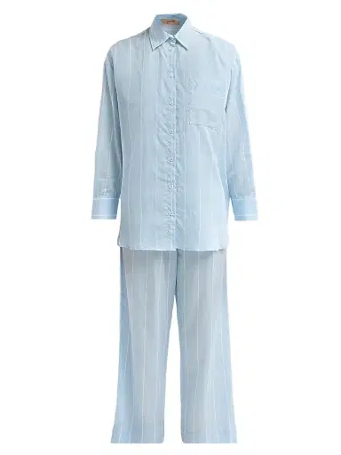 Papinelle Women's Striped Cotton Shirt | Thumbnail 1 Papinelle Women's Striped Cotton Shirt | Thumbnail 1