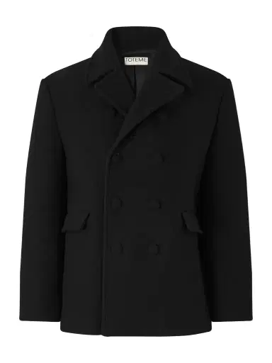 TOTEME Wool Peacoat - Men | Thumbnail 1 TOTEME Wool Peacoat - Men | Thumbnail 1