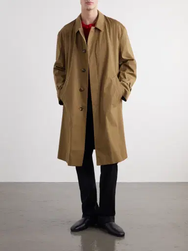 TOTEME Cotton-Blend Trench Coat - Men | Thumbnail 2 TOTEME Cotton-Blend Trench Coat - Men | Thumbnail 2