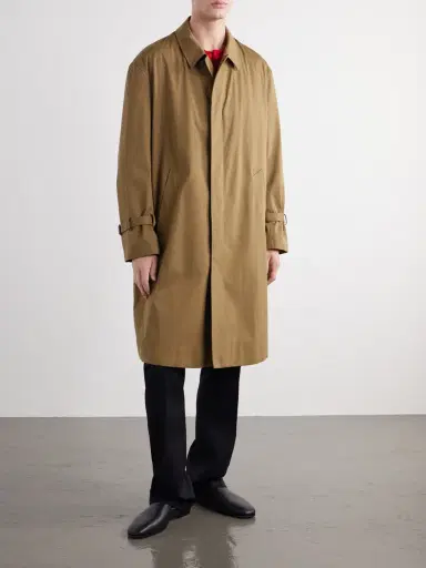 TOTEME Cotton-Blend Trench Coat - Men | Thumbnail 3 TOTEME Cotton-Blend Trench Coat - Men | Thumbnail 3
