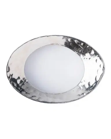 Juliska Puro Metal Nickel Napkin Ring | Thumbnail 1 Juliska Puro Metal Nickel Napkin Ring | Thumbnail 1