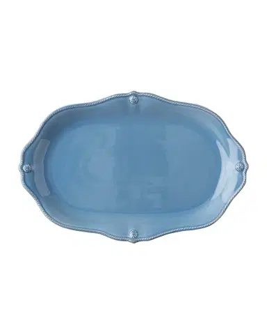 Juliska Berry & Thread Chambray 16" Platter | Thumbnail 1 Juliska Berry & Thread Chambray 16" Platter | Thumbnail 1