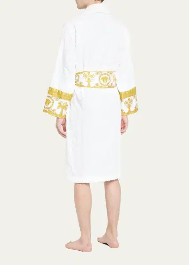 Versace Unisex Barocco Sleeve Robe | Thumbnail 7 Versace Unisex Barocco Sleeve Robe | Thumbnail 7