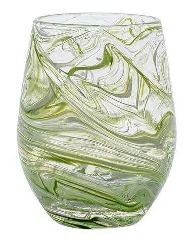 Juliska Puro Marbled Stemless Wine Glass, 15 oz. | Thumbnail 1 Juliska Puro Marbled Stemless Wine Glass, 15 oz. | Thumbnail 1