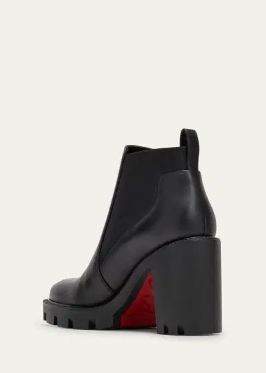 Christian Louboutin 70mm Marchacroche Leather Chelsea Booties | Thumbnail 4 Christian Louboutin 70mm Marchacroche Leather Chelsea Booties | Thumbnail 4