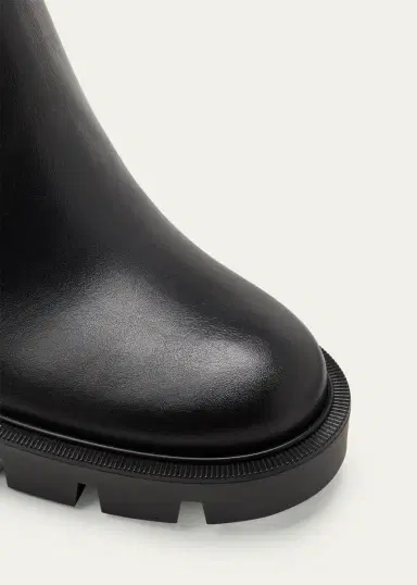 Christian Louboutin 70mm Marchacroche Leather Chelsea Booties | Thumbnail 5 Christian Louboutin 70mm Marchacroche Leather Chelsea Booties | Thumbnail 5