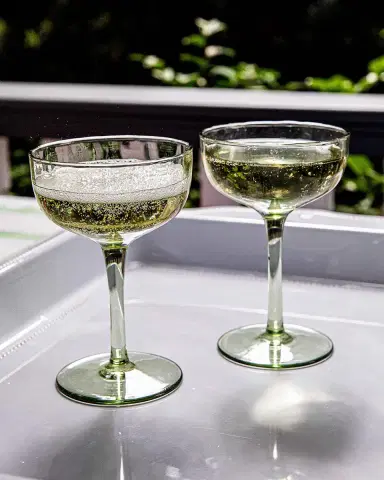 Juliska Puro Cocktail Coupe Glasses, Set of 2 | Thumbnail 3 Juliska Puro Cocktail Coupe Glasses, Set of 2 | Thumbnail 3