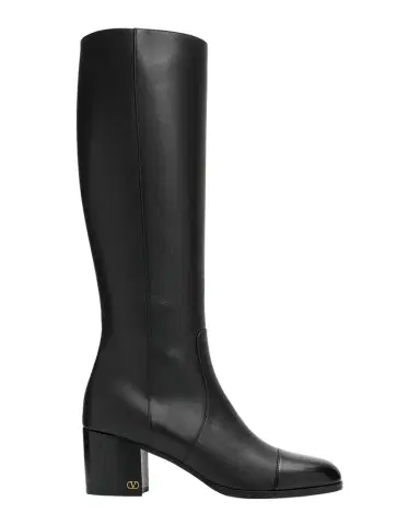 Valentino Garavani 60mm Zimmy Leather Knee-High Boots | Thumbnail 1 Valentino Garavani 60mm Zimmy Leather Knee-High Boots | Thumbnail 1