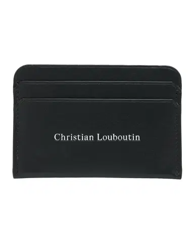 Christian Louboutin Men's Canopy Logo Leather Card Holder | Thumbnail 3 Christian Louboutin Men's Canopy Logo Leather Card Holder | Thumbnail 3