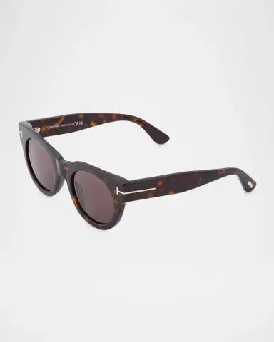 Tom Ford Marine 50MM Round Sunglasses | Thumbnail 3 Tom Ford Marine 50MM Round Sunglasses | Thumbnail 3