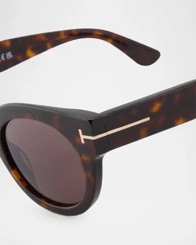 Tom Ford Marine 50MM Round Sunglasses | Thumbnail 4 Tom Ford Marine 50MM Round Sunglasses | Thumbnail 4