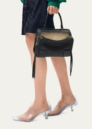 Loewe Amazona 180 Small Leather Top-Handle Bag | Thumbnail 2 Loewe Amazona 180 Small Leather Top-Handle Bag | Thumbnail 2