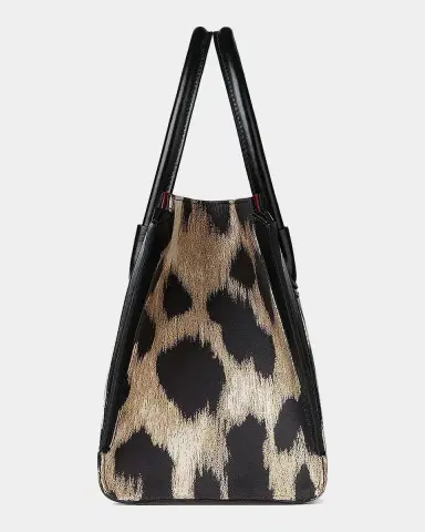 Givenchy Antigona Leopard Jacquard Catchall Top-Handle Bag | Thumbnail 3 Givenchy Antigona Leopard Jacquard Catchall Top-Handle Bag | Thumbnail 3