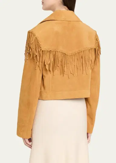 Gabriela Hearst Azra Charms and Fringe Suede Jacket | Thumbnail 3 Gabriela Hearst Azra Charms and Fringe Suede Jacket | Thumbnail 3