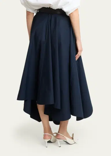 Givenchy Asymmetric Handkerchief Midi Flare Skirt | Thumbnail 3 Givenchy Asymmetric Handkerchief Midi Flare Skirt | Thumbnail 3