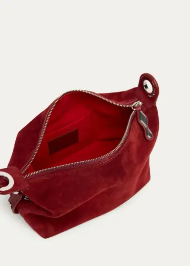 Christian Louboutin Flo Suede Pouch Bag | Thumbnail 2 Christian Louboutin Flo Suede Pouch Bag | Thumbnail 2