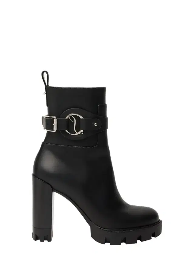 100mm Dianouchett Leather Red Lug Sole Ankle Boots 100mm Dianouchett Leather Red Lug Sole Ankle Boots