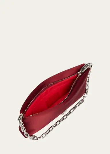 Christian Louboutin Maykimay Satin Top-Handle Bag | Thumbnail 3 Christian Louboutin Maykimay Satin Top-Handle Bag | Thumbnail 3