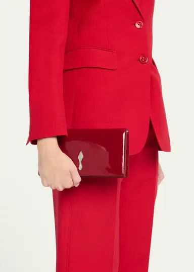Christian Louboutin Bettina Patent Leather Clutch Bag | Thumbnail 2 Christian Louboutin Bettina Patent Leather Clutch Bag | Thumbnail 2