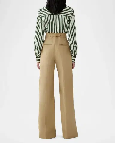 Carolina Herrera Isabella Striped Cotton Shirt | Thumbnail 3 Carolina Herrera Isabella Striped Cotton Shirt | Thumbnail 3
