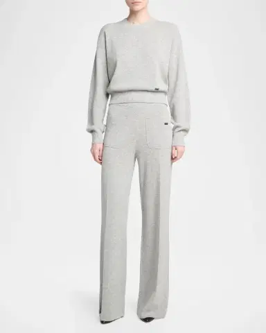 Victoria Beckham Alina Wool-Blend Pants | Thumbnail 2 Victoria Beckham Alina Wool-Blend Pants | Thumbnail 2