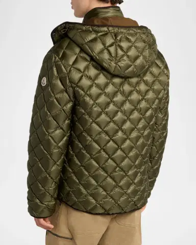 Moncler Men's Venserre Quilted Nylon Down Jacket | Thumbnail 3 Moncler Men's Venserre Quilted Nylon Down Jacket | Thumbnail 3