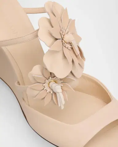 Zimmermann 85mm Belara Leather Wedge Sandals | Thumbnail 5 Zimmermann 85mm Belara Leather Wedge Sandals | Thumbnail 5