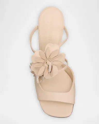 Zimmermann 85mm Belara Leather Wedge Sandals | Thumbnail 6 Zimmermann 85mm Belara Leather Wedge Sandals | Thumbnail 6