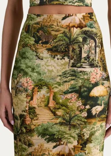 Alice + Olivia Maeve Tapestry Slip Skirt | Thumbnail 5 Alice + Olivia Maeve Tapestry Slip Skirt | Thumbnail 5