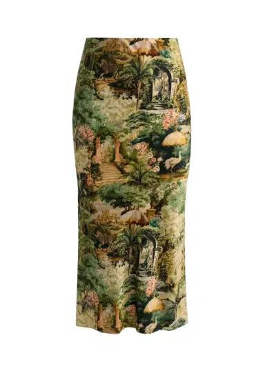 Alice + Olivia Maeve Tapestry Slip Skirt | Thumbnail 1 Alice + Olivia Maeve Tapestry Slip Skirt | Thumbnail 1