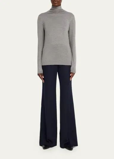 Lafayette 148 New York Veda Jersey Turtleneck Top | Thumbnail 2 Lafayette 148 New York Veda Jersey Turtleneck Top | Thumbnail 2