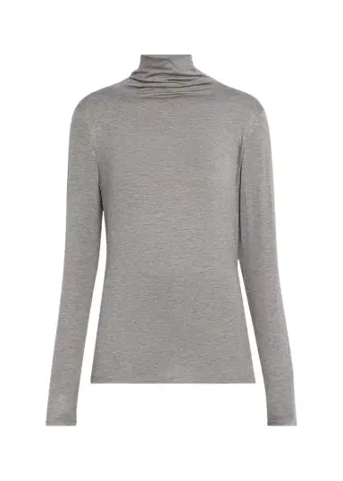 Lafayette 148 New York Veda Jersey Turtleneck Top | Thumbnail 1 Lafayette 148 New York Veda Jersey Turtleneck Top | Thumbnail 1
