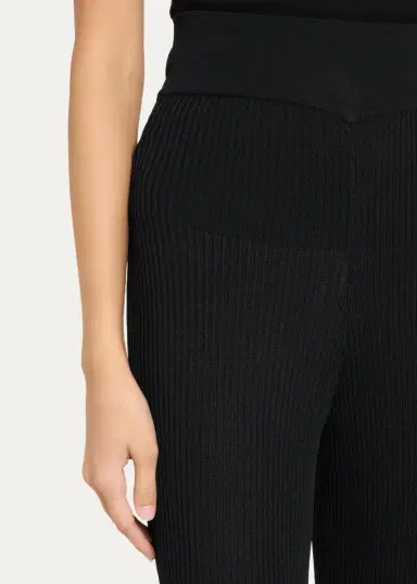 L'Agence Conan Rib-Knit Flare Pants | Thumbnail 5 L'Agence Conan Rib-Knit Flare Pants | Thumbnail 5