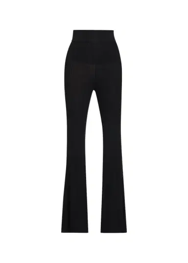 L'Agence Conan Rib-Knit Flare Pants | Thumbnail 1 L'Agence Conan Rib-Knit Flare Pants | Thumbnail 1