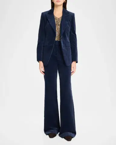 Veronica Beard Holt Corduroy Flare Pants | Thumbnail 2 Veronica Beard Holt Corduroy Flare Pants | Thumbnail 2