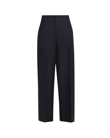 Lafayette 148 New York Thames Wide-Leg Brushed Wool Pants | Thumbnail 2 Lafayette 148 New York Thames Wide-Leg Brushed Wool Pants | Thumbnail 2