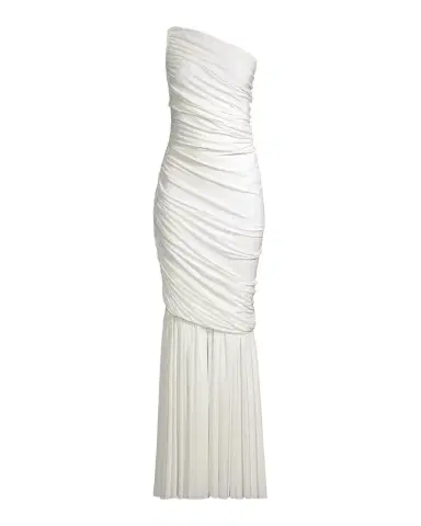 Norma Kamali Diana Fringed Fishtail Gown | Thumbnail 1 Norma Kamali Diana Fringed Fishtail Gown | Thumbnail 1