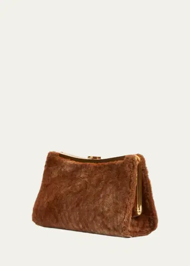Simkhai Solange Shearling Clutch | Thumbnail 2 Simkhai Solange Shearling Clutch | Thumbnail 2