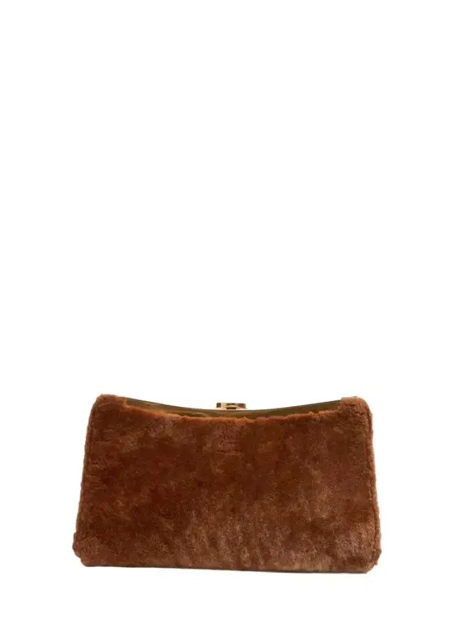 Solange Shearling Clutch Solange Shearling Clutch