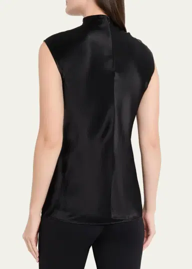 FFORME Rhea Sleeveless Hammered Satin Top | Thumbnail 3 FFORME Rhea Sleeveless Hammered Satin Top | Thumbnail 3