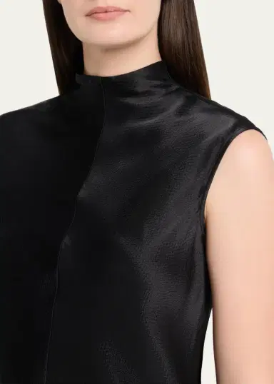 FFORME Rhea Sleeveless Hammered Satin Top | Thumbnail 5 FFORME Rhea Sleeveless Hammered Satin Top | Thumbnail 5