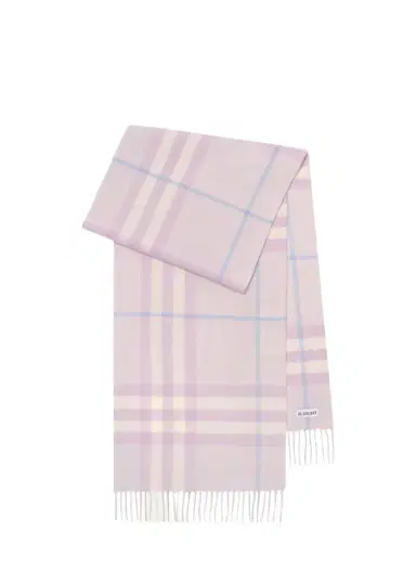 Burberry Fringe-Trim Check Cashmere Scarf | Thumbnail 1 Burberry Fringe-Trim Check Cashmere Scarf | Thumbnail 1